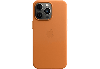 APPLE iPhone 13 Pro MagSafe rögzítésű bőr tok, aranybarna (mm193zm/a)