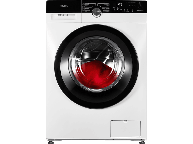 KOENIC KWM 8142 B) kg, INV U/Min., (8 SLIM B 1400 Waschmaschine