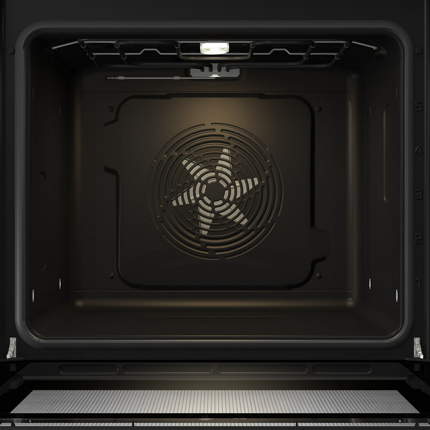 Horno - Hisense BI61111AX, 77 l, Integrable, Limpieza por vapor, 59.50 cm, Acero Inoxidable Gris