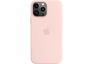 APPLE iPhone 13 Pro Max MagSafe rögzítésű szilikon tok, krétarózsaszín (mm2r3zm/a)