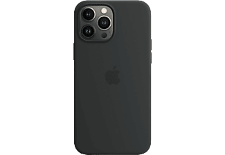 APPLE iPhone 13 Pro Max MagSafe rögzítésű szilikon tok, éjfekete (mm2u3zm/a)