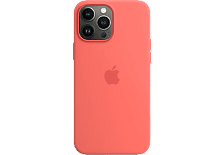 APPLE iPhone 13 Pro Max MagSafe rögzítésű szilikon tok, pomelópink (mm2n3zm/a)