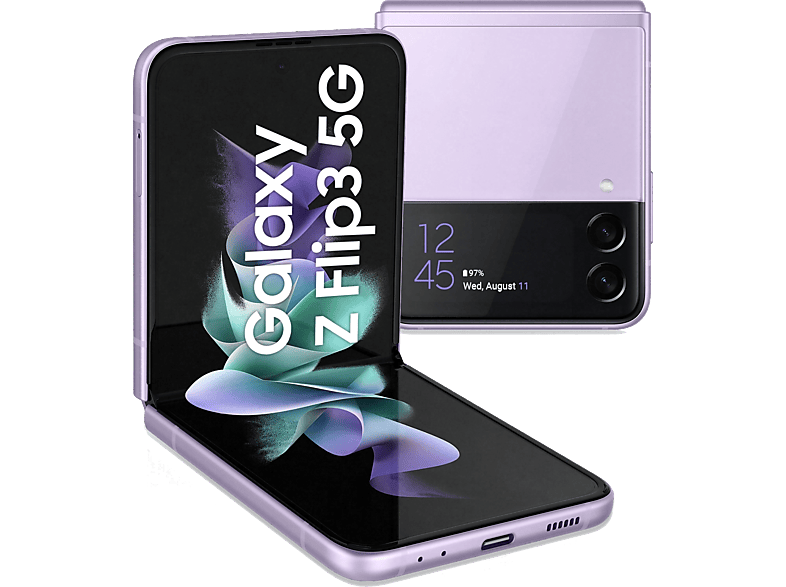 ラベンダー　パープル  128GB Zflip3 【韓国限定色】Galaxy 韓国限定色】Galaxy 【公式通販】 パープル ラベンダー 128GB Zflip3 スマートフォン本体