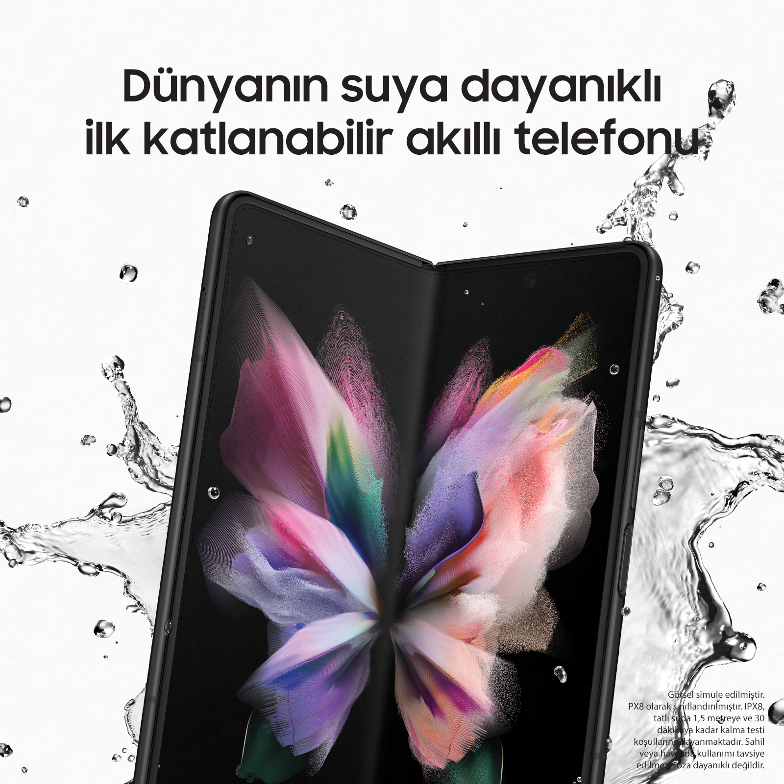 SAMSUNG Galaxy Z Fold 3 5G 256GB Akıllı Telefon Siyah Fiyat