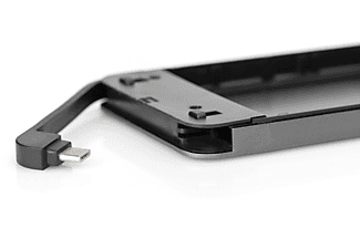 DIGITUS Festplattengehäuse DA-71113-1 für 2.5 Zoll SATA III, USB 3.0 Type-C, Grau