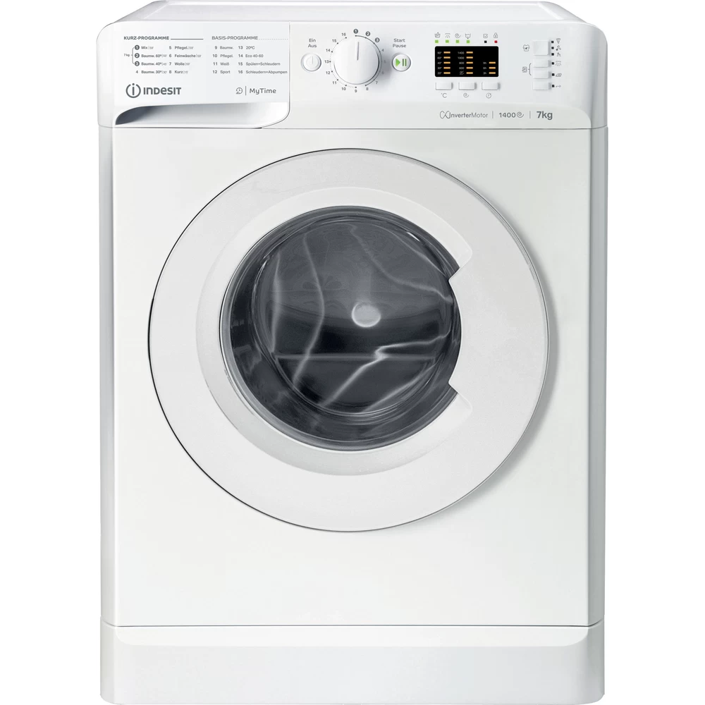 INDESIT MTWA 71484E W DE Waschmaschine Frontlader (7 kg, 1351 U/Min., C, Frontlader)