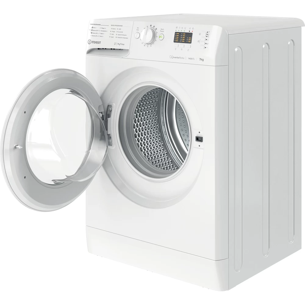 INDESIT MTWA 71484E W DE Waschmaschine Frontlader (7 kg, 1351 U/Min., C, Frontlader)