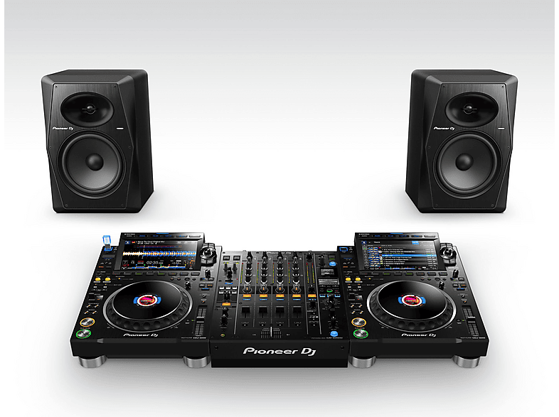 Pioneer DJ VM-80 Aktiv-Monitor-Lautsprecher (Stück), schwarz — Foto 4 von 5
