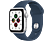 APPLE Watch SE GPS 40mm Aluminiumboett i Silver - Sportband i Bläckblå