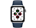 APPLE Watch SE GPS 40mm Aluminiumboett i Silver - Sportband i Bläckblå