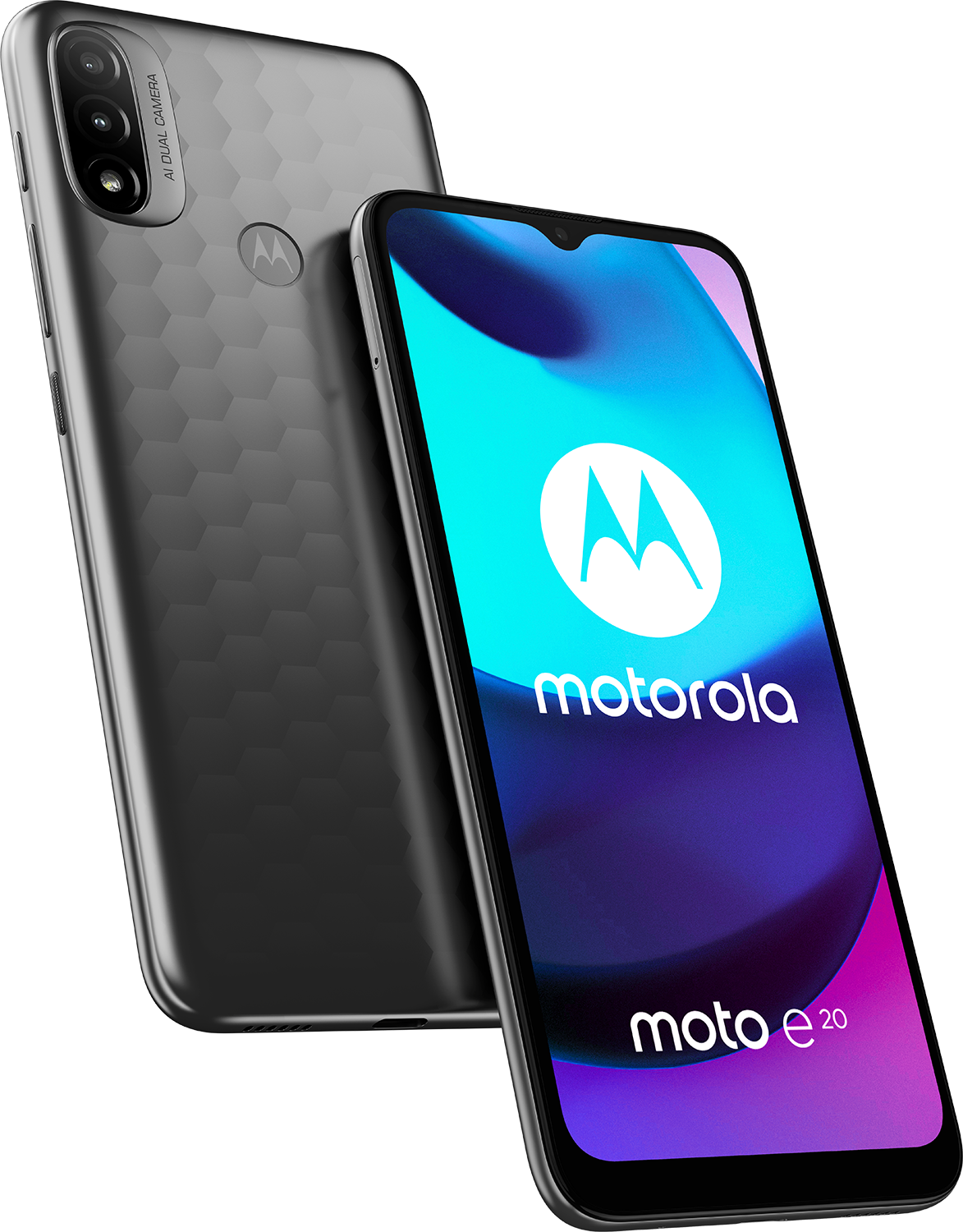 MOTOROLA moto e20 - 32GB Dual-Sim - Grijs