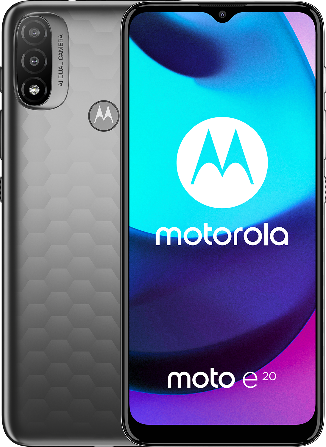 MOTOROLA moto e20 - 32GB Dual-Sim - Grijs