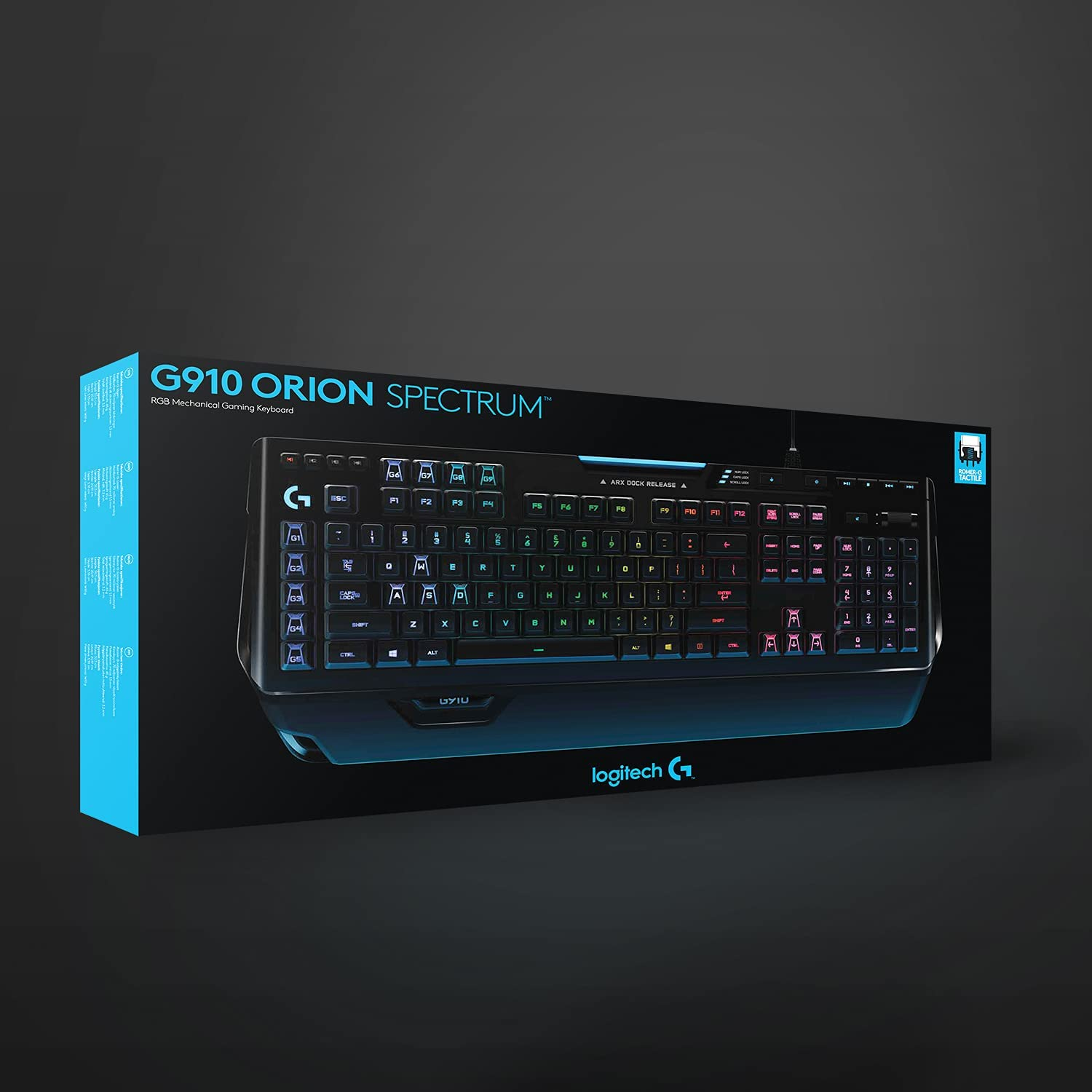 Logitech G910 Orion Spectrum Tastatură Mecanică de Gaming cu Romer-G T