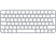 APPLE Magic Keyboard (2021), vezeték nélküli billentyűzet, Magyar kiosztás (mk2a3mg/a)