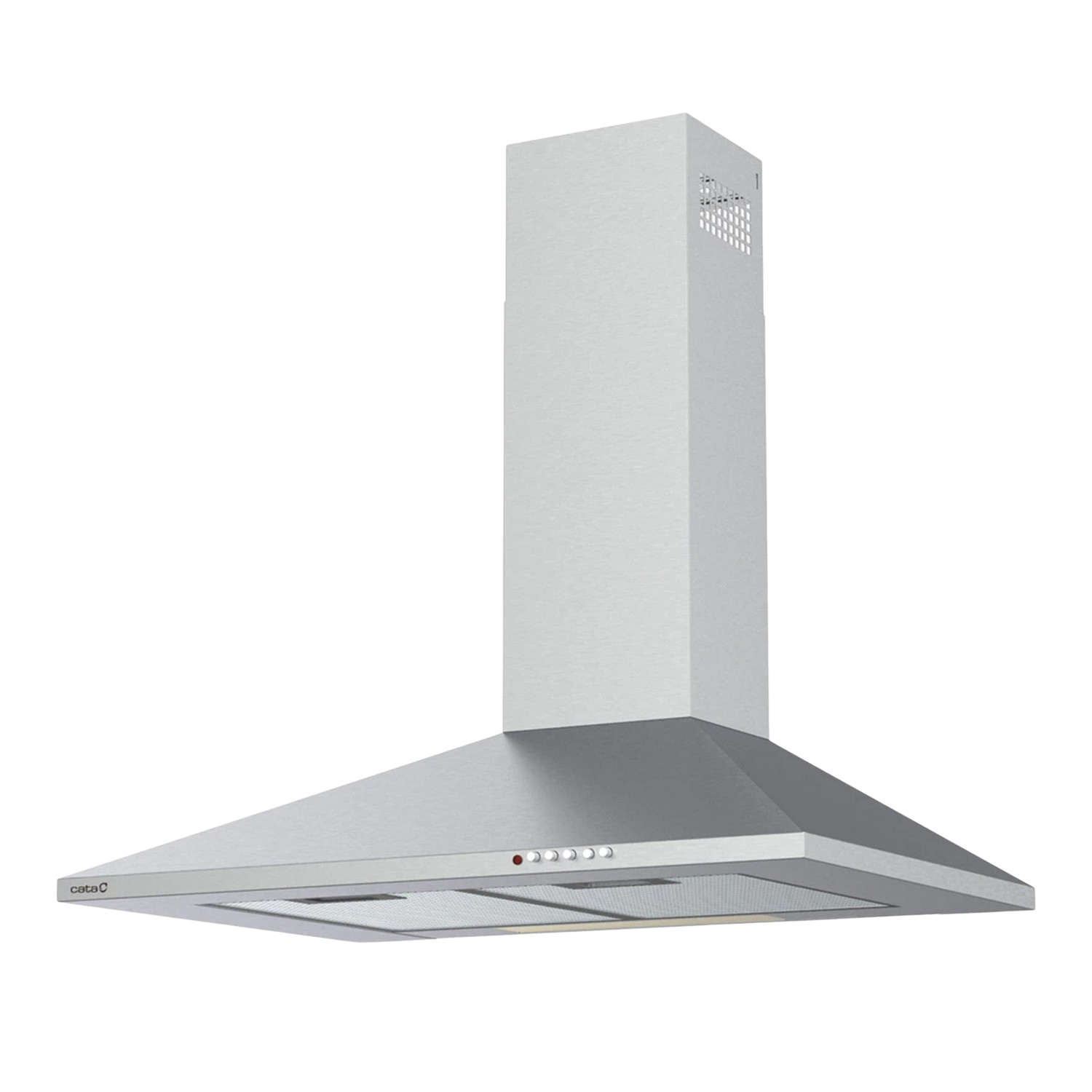 Campana decorativa - Cata V 700, Decorativa, 3 velocidades, 420 m³/h, Inox