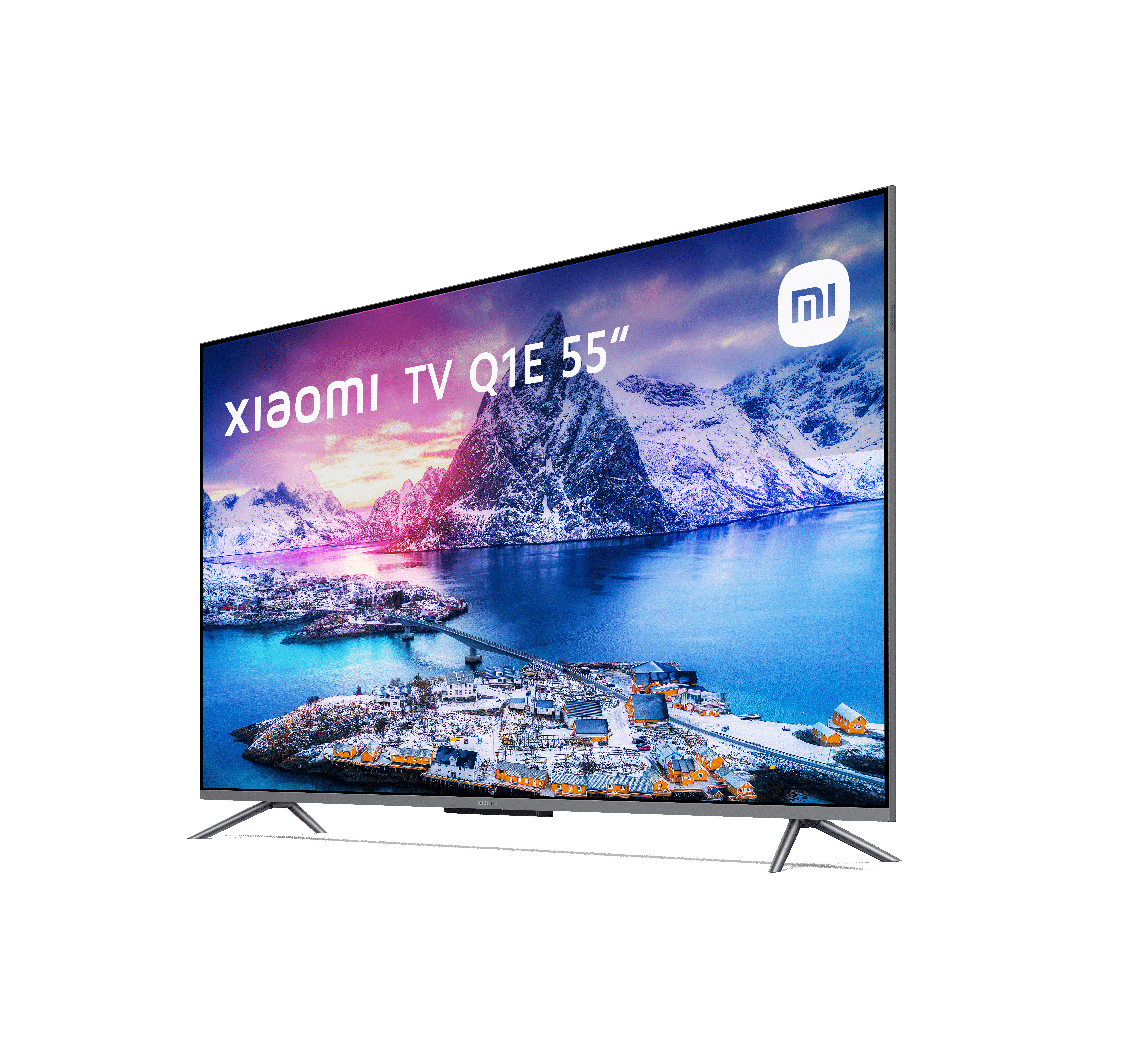 XIAOMI TV SMART QLED QLED / (Flat, Zoll cm, 4K, Q1E 10) TV™ Android TV, 55\