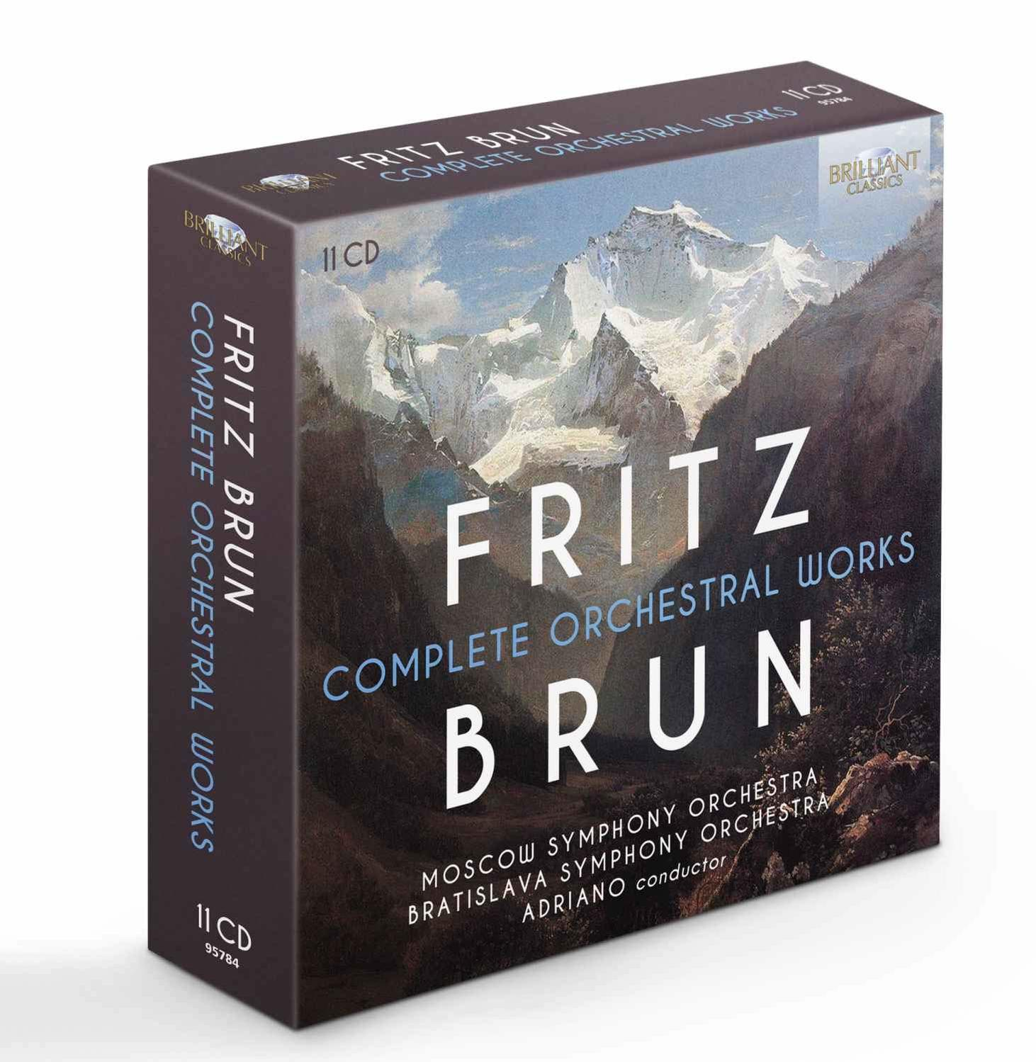 Box-Set von Fritz Bruns Gesamtwerk für Orchester.