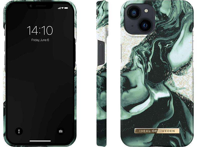 IDEAL OF Apple, Case, Fashion 13, Golden Olive SWEDEN Backcover, iPhone