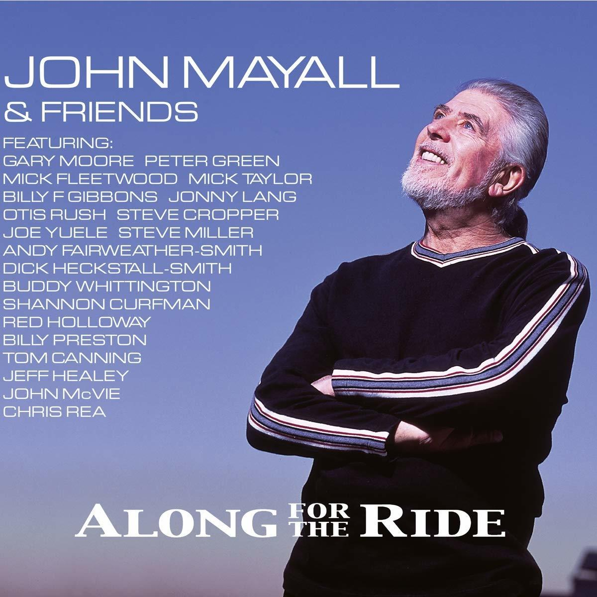 Albumcover mit John Mayall & Friends. Enthält eine Liste der vorgestellten Künstler.