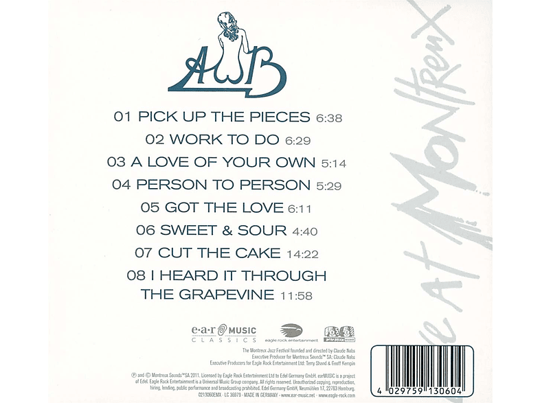 Thumbnail - The Average White Band - Live At Montreux 1977 (Limited CD Edition) (CD)