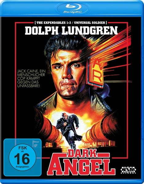 DVD-Cover mit Dolph Lundgren. Ein Mann ist im Vordergrund und im Hintergrund.