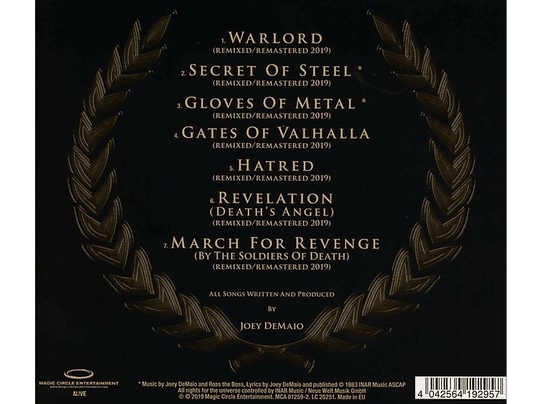 Thumbnail - Manowar - Into Glory Ride Imperial Editi (CD)