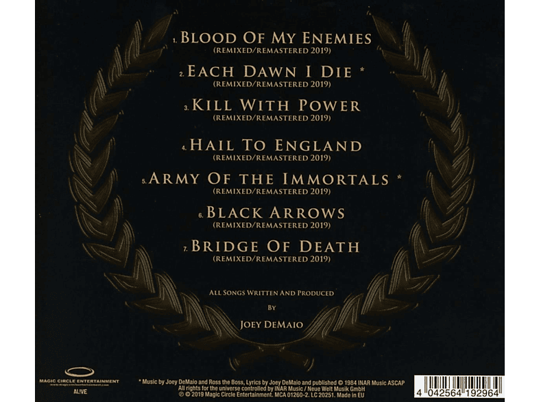 Thumbnail - Manowar - Hail To England Imperial Editi (CD)