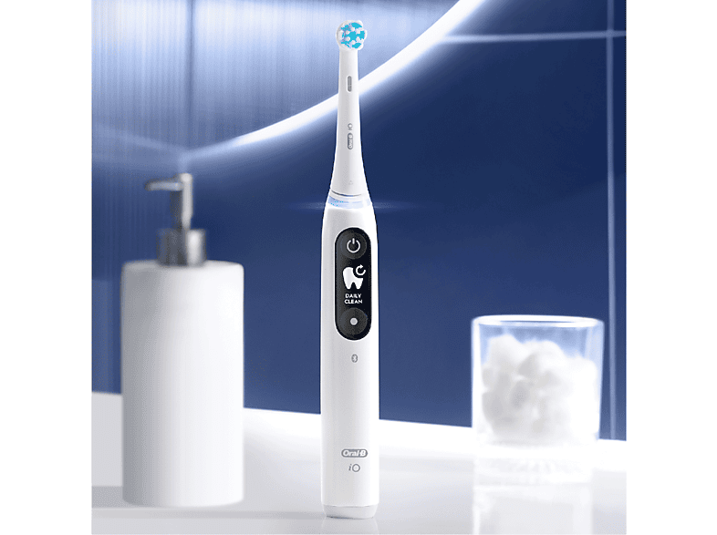 ORAL-B iO 6 Wit en Roze Elektrische Tandenborstels Duo Pack