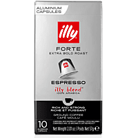 ILLY Kaffeekapsel Forte (10 Stk., Kompatibles System: Nespresso)