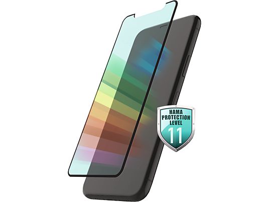HAMA Anti-luce blu + antibatterico - Vetro protettivo (Adatto per modello: Apple iPhone 13 mini)