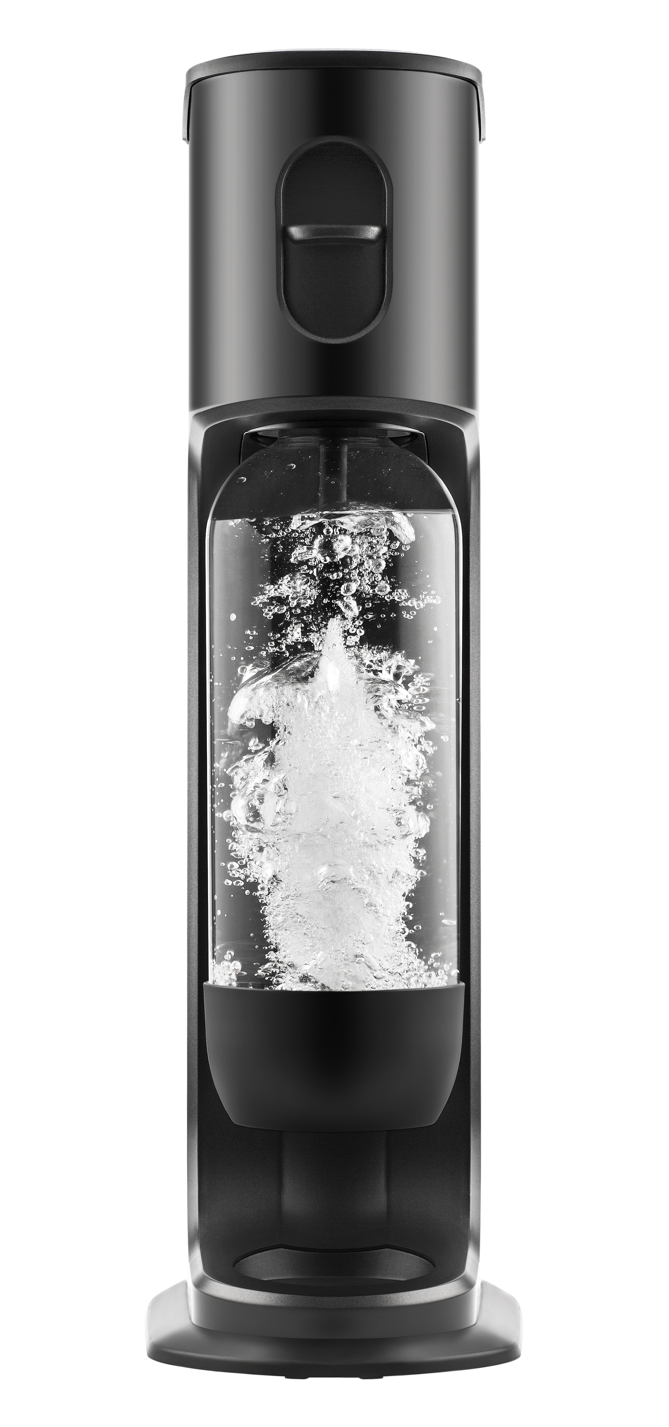 AQVIA Soda Maschine Balance Black Wassersprudler , Schwarz