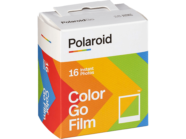 POLAROID 1x2 Sofortbildfilm Glänzendes Finish, mit weißen klassischem Rahmen, 640 ASA