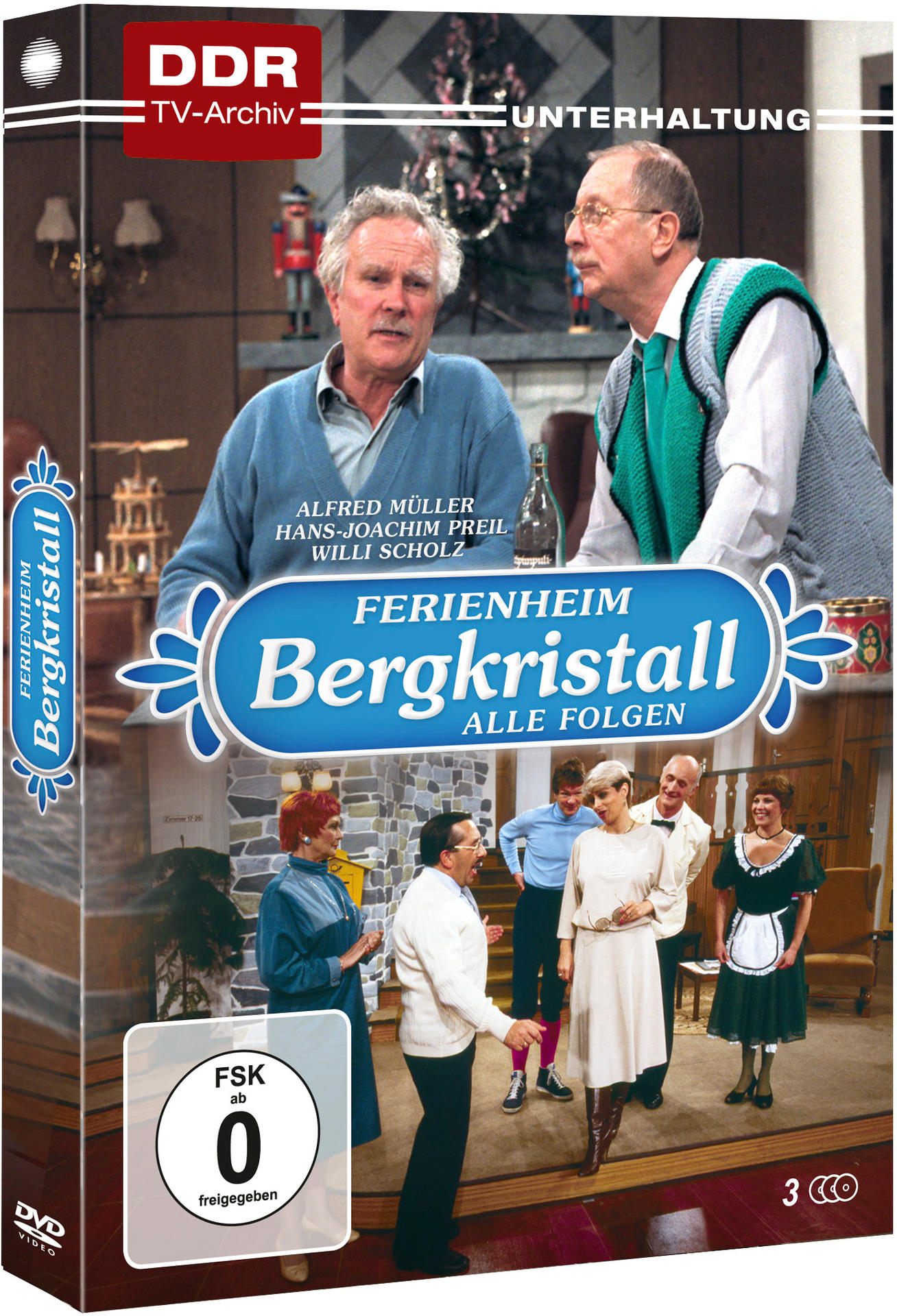 KOMPLETTE BERGKRISTALL DVD FERIENHEIM DIE SERIE -