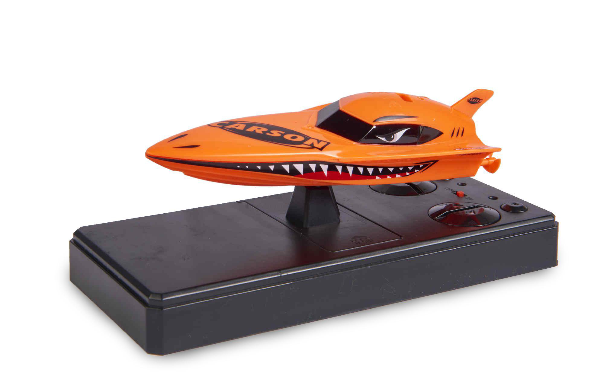 CARSON Speed Shark Nano 2.0 2.4G 100% RTR Spielzeugboot, Orange
