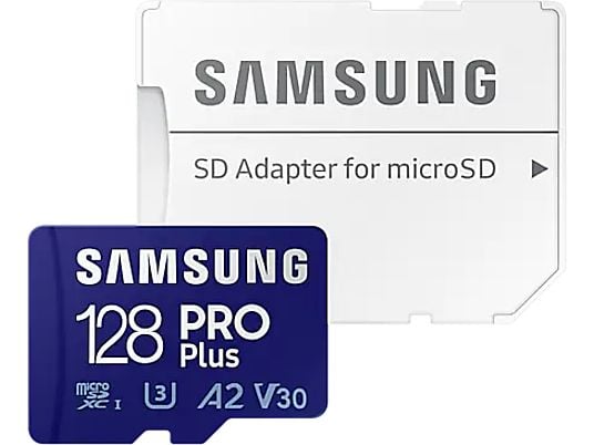 SAMSUNG Geheugenkaart Pro PLUS microSDXC 128 GB Class 10 UHS-I (MB-MD128KA/EU)