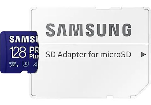 SAMSUNG Carte mémoire Pro PLUS microSDXC 128 GB Class 10 UHS-I (MB-MD128KA/EU)