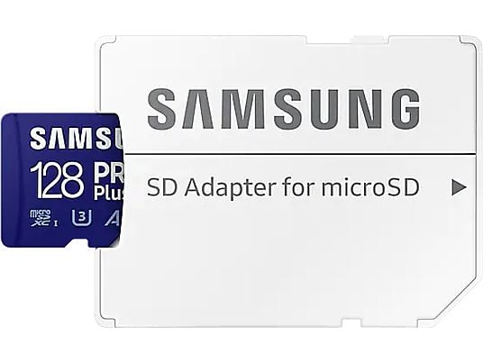 SAMSUNG Geheugenkaart Pro PLUS microSDXC 128 GB Class 10 UHS-I (MB-MD128KA/EU)
