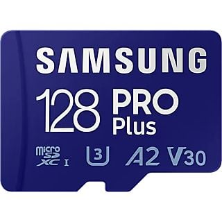 SAMSUNG Carte mémoire Pro PLUS microSDXC 128 GB Class 10 UHS-I (MB-MD128KA/EU)