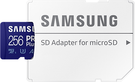 SAMSUNG Geheugenkaart Pro PLUS microSDXC 256 GB Class 10 UHS-I (MB-MD256KA/EU)
