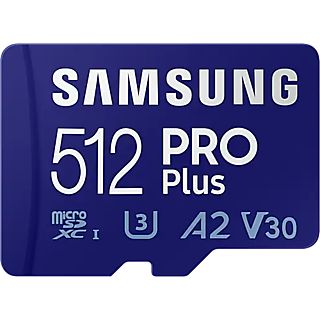SAMSUNG Geheugenkaart Pro PLUS microSDXC 512 GB Class 10 UHS-I (MB-MD512KA/EU)
