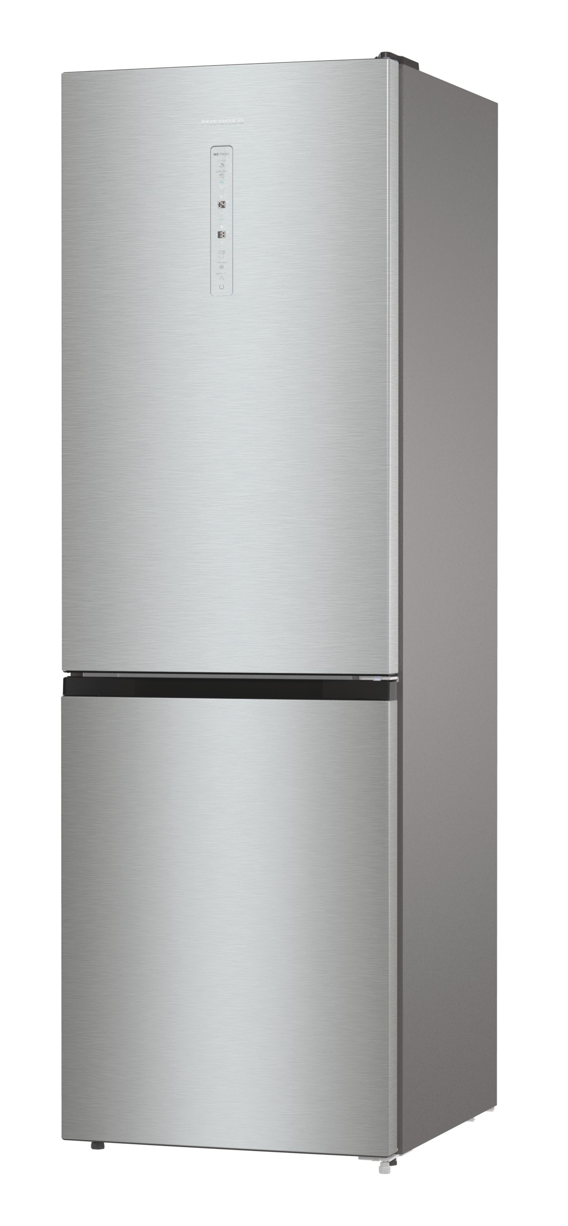 HISENSE RB424N4CIC Kühlgefrierkombination (C, 326 l, 1850 mm hoch, Silber)