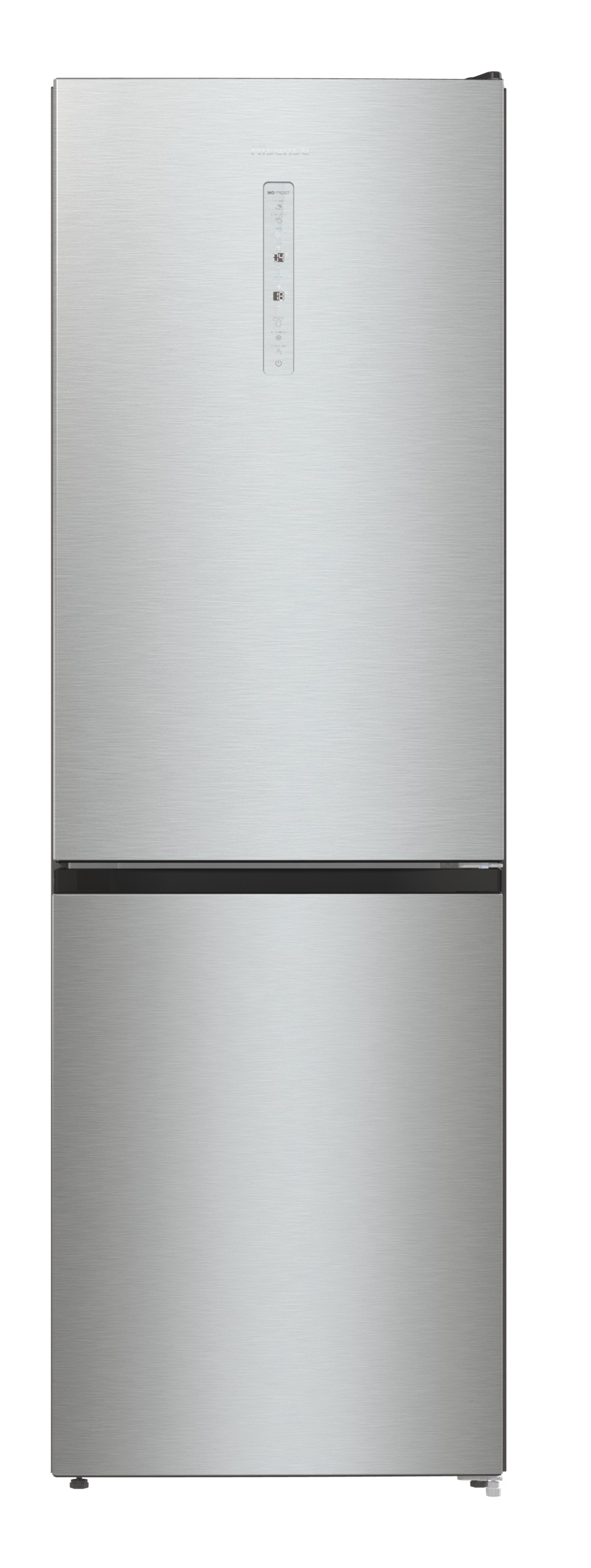 HISENSE RB424N4CIC Kühlgefrierkombination (C, 326 l, 1850 mm hoch, Silber)