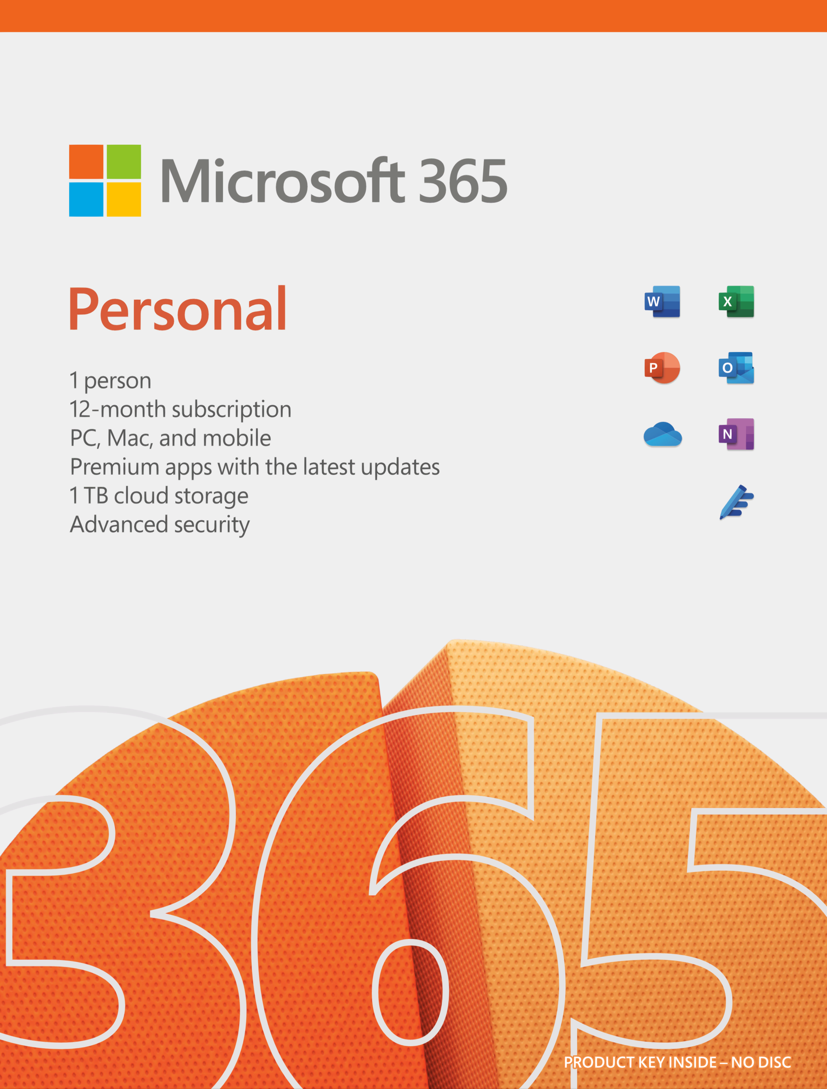 Microsoft 365 Personal - PC/MAC - Inglese