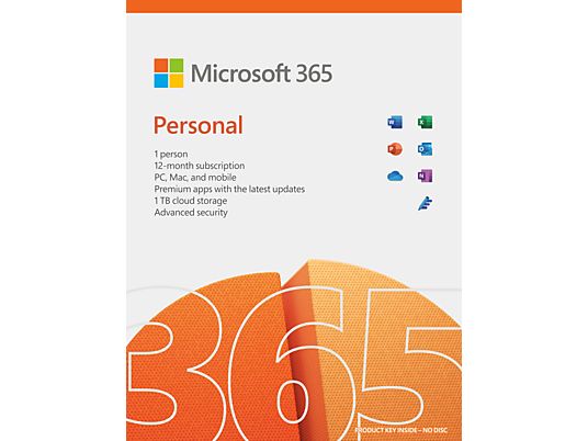 Microsoft 365 Personal - PC/MAC - English
