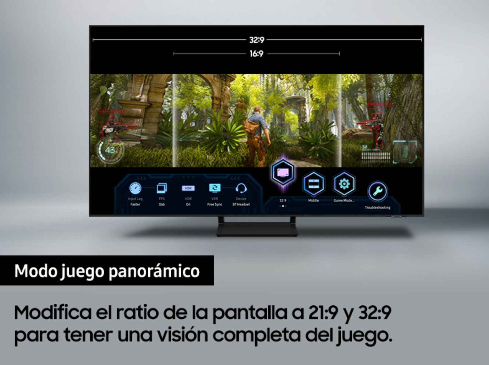 TV QLED 55" - Samsung 55Q70AATXXC, UHD 4K, Quantum 4K, Smart TV, HDR10+, Tizen, Quantum Dot, Negro
