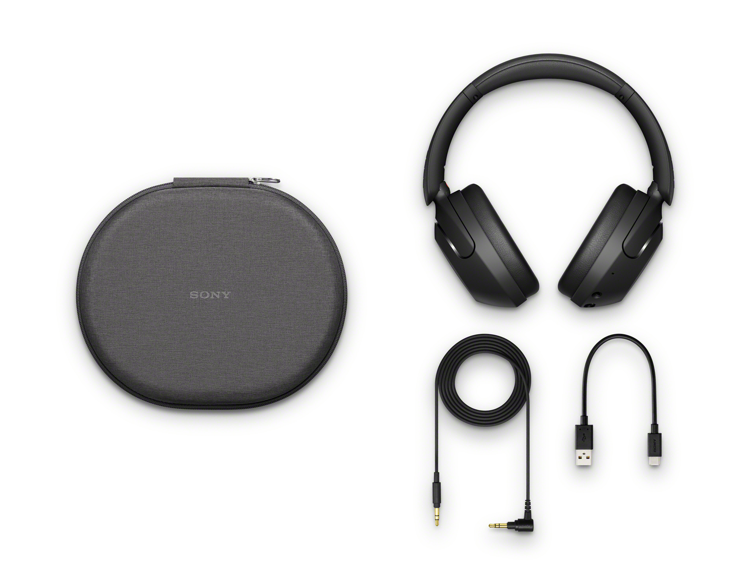 SONY WH-XB910N - Draadloze koptelefoon met Noise Cancelling - Zwart Over-ear Hoofdtelefoon met Noise-cancelling Zwart