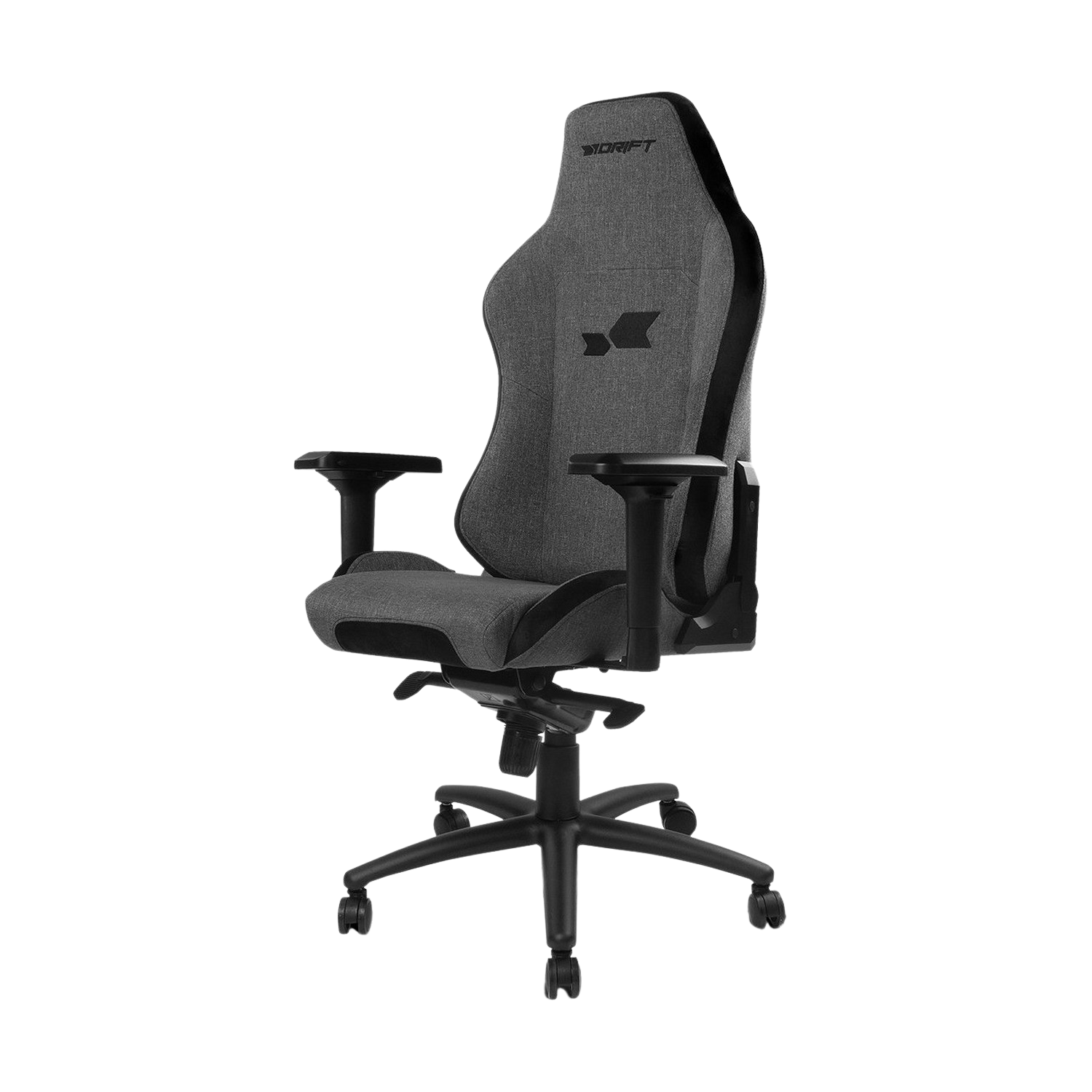 Silla gaming - Drift DR275, Acolchado extra y ajustable (4D), Tela, 150kg, Giratorio