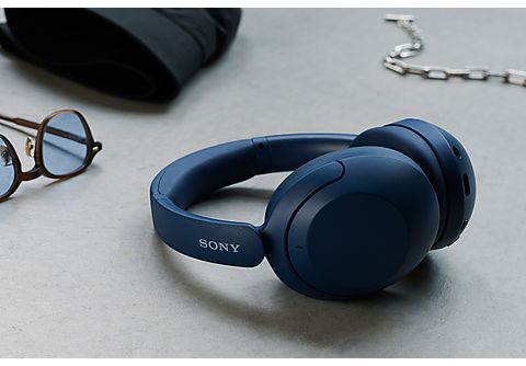SONY WH-XB910N - Draadloze koptelefoon met Noise Cancelling - Blauw