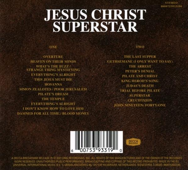 Andrew Lloyd Webber - Jesus Christ Superstar - 50th Anni. (2CD)  - (CD)