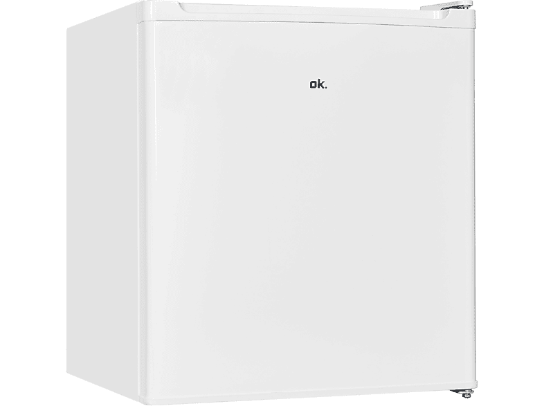 OK. OFR 011 E Mini-Kühlschrank (40 l, E, 51 cm hoch, Weiß)
